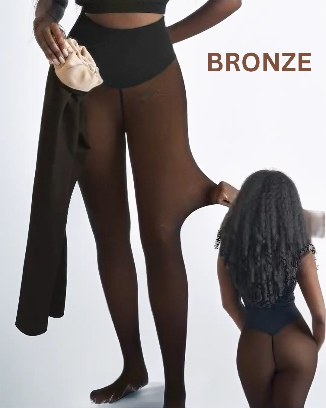 Front and back product view in Tan