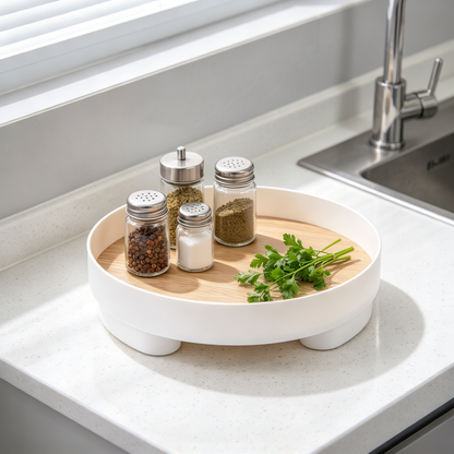 🌿 Home Essential | Minimalist Wooden Accent | Elegant Storage Tray