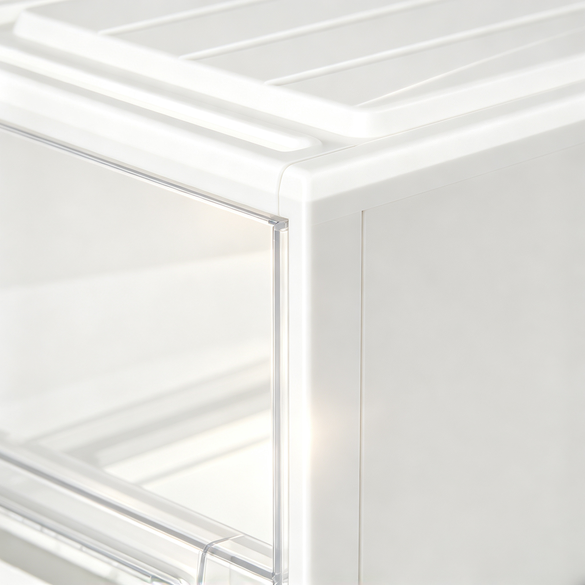 📦 Home Essential | Durable Plastic Organizer | Clear Front Desktop Storage