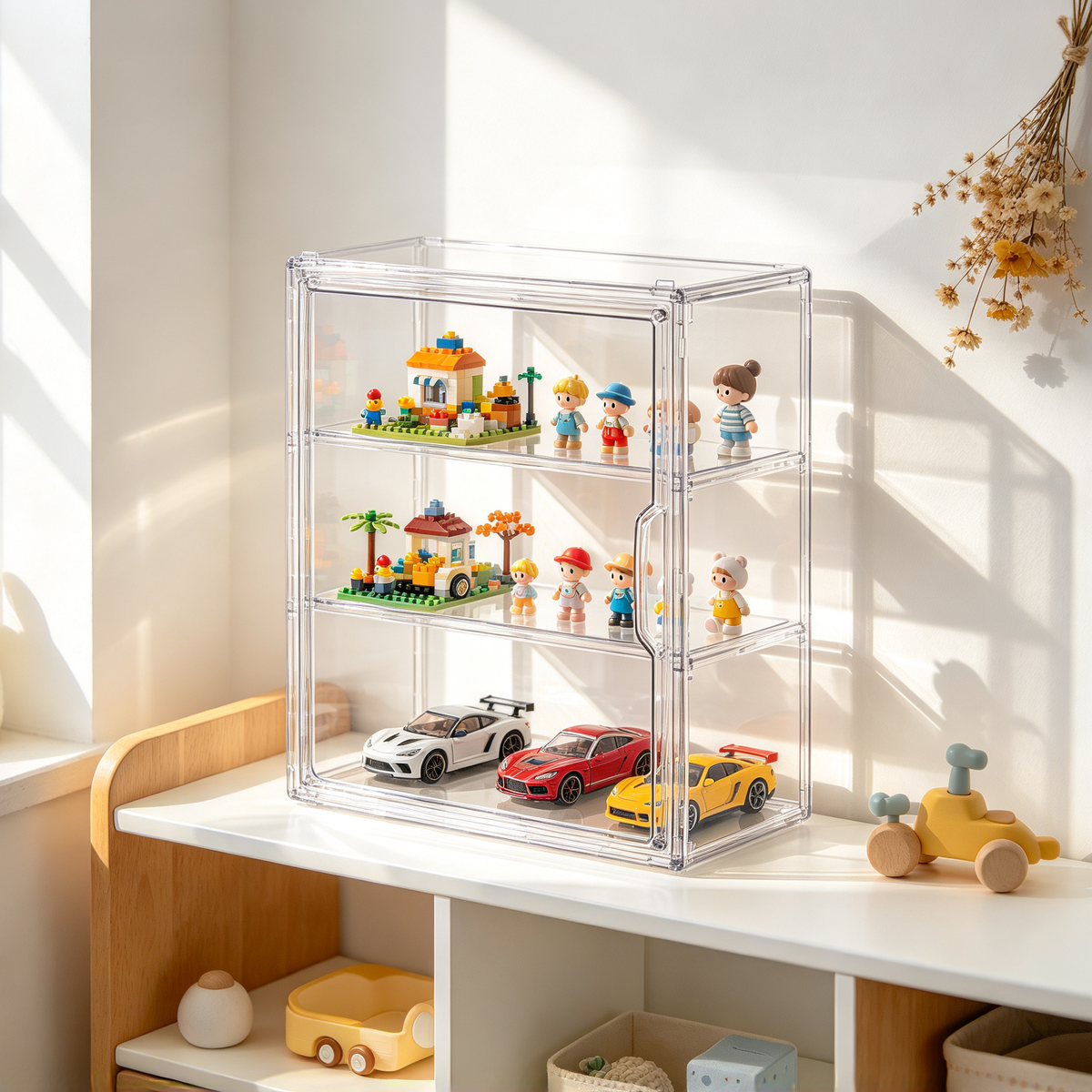 ✨ Home Essential | Clear Acrylic Display | Elegant Collection Showcase