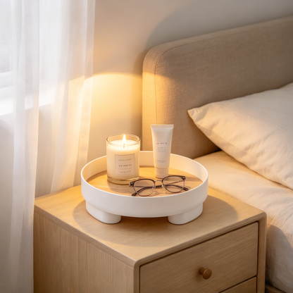 🌿 Home Essential | Minimalist Wooden Accent | Elegant Storage Tray