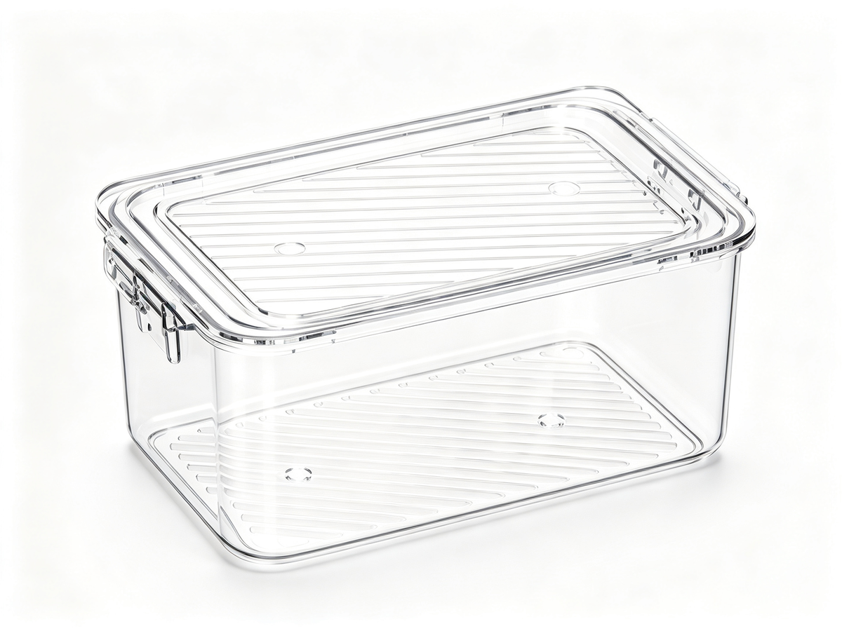 📦 Home Essential | Clear Durable Plastic | Modern Storage Organization