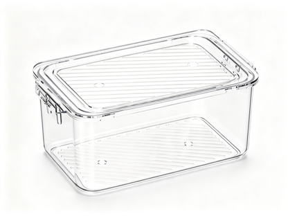 📦 Home Essential | Clear Durable Plastic | Modern Storage Organization