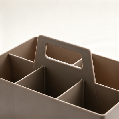 🧺 Home Essential | Durable Plastic Organizer | Portable Desktop Storage