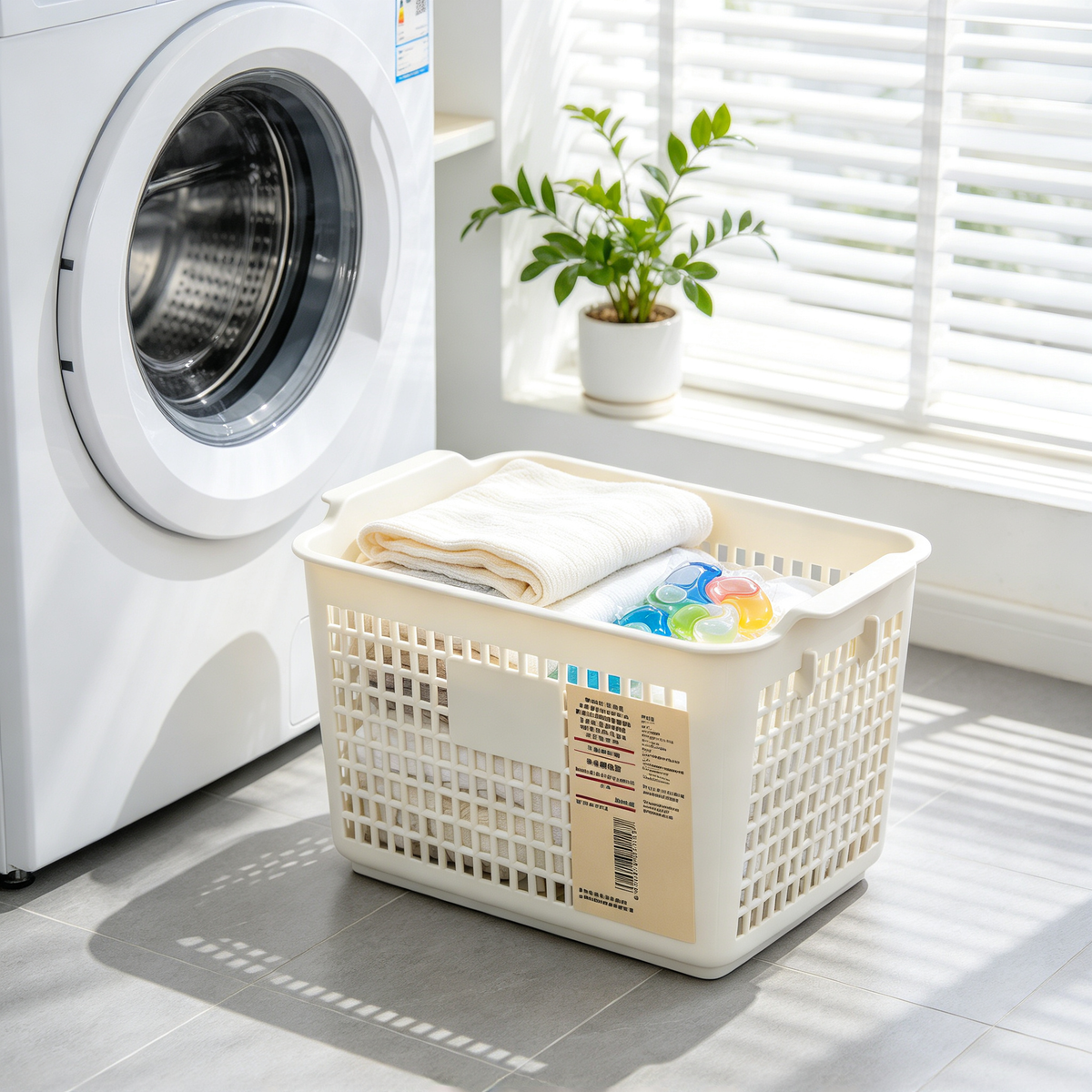 🧺 Home Essential | Durable Plastic Storage | Neat Desktop Organization