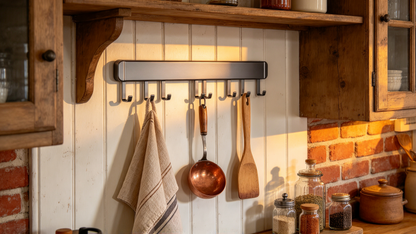 🔑 Home Essential | Durable Metal Organizer | Space-Saving Kitchen Hanging