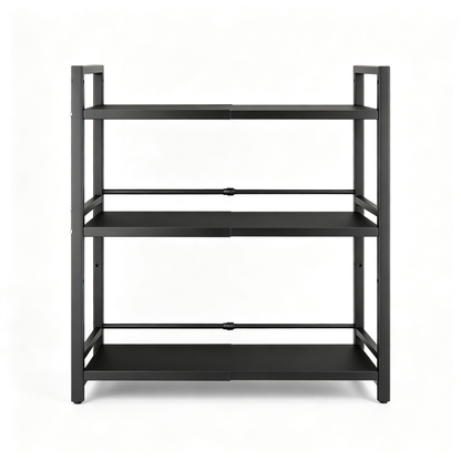 🍳 Kitchen Essential | Durable Metal Storage | Multi-Level Counter Organization
