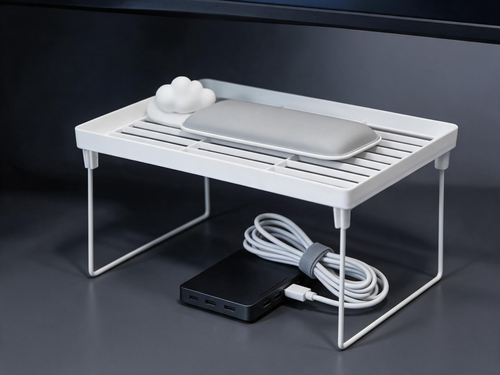 🏠 Home Essential | Adjustable Metal Organizer | Space-Saving Desktop Storage