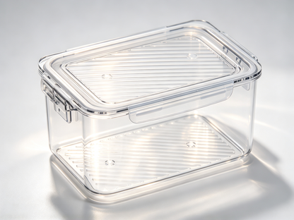 📦 Home Essential | Clear Durable Plastic | Modern Storage Organization