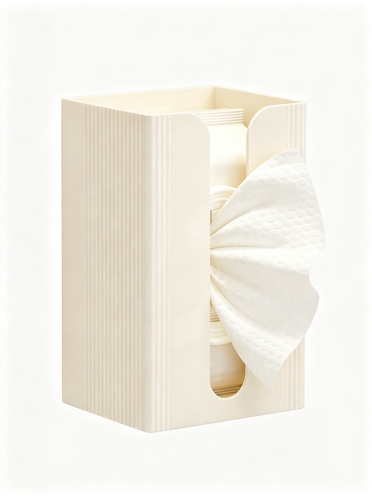 🧻 Home Essential | Durable Plastic Organizer | Modern Wall Tissue Storage