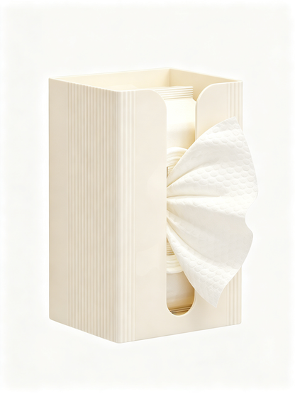 🧻 Home Essential | Durable Plastic Organizer | Modern Wall Tissue Storage