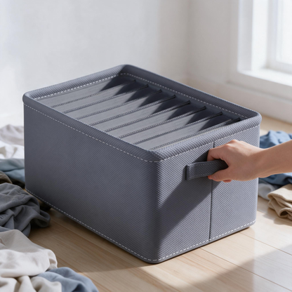 👕 Home Essential | Fabric Storage Organizer | Neat Closet Clothing Separation
