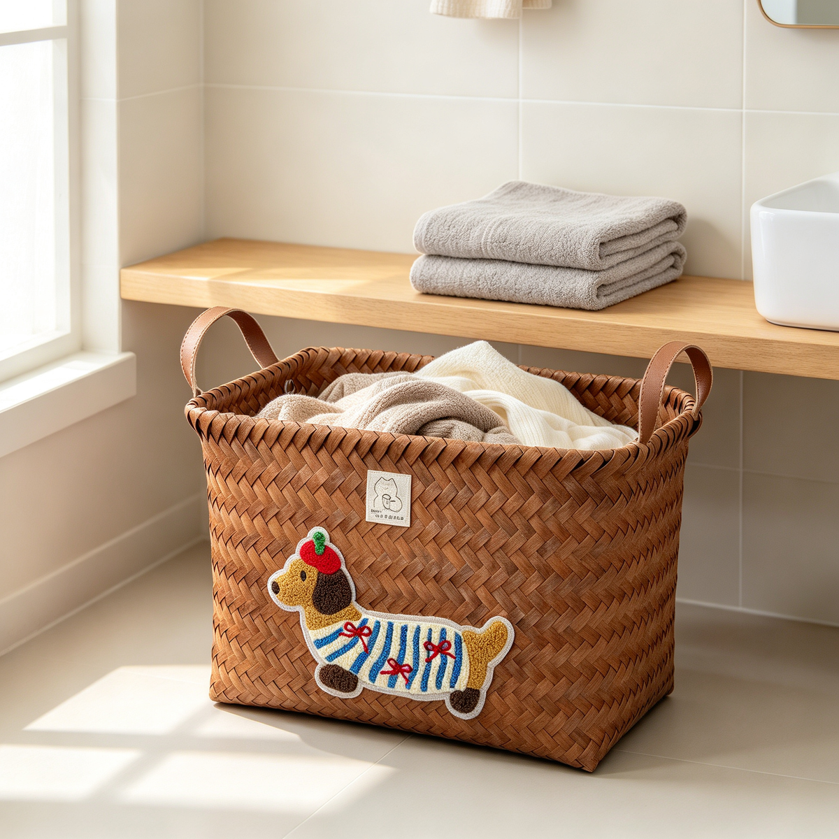 🧺 Home Essential | Woven Style Storage | Cozy Laundry Room Organization