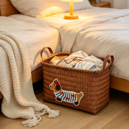 🧺 Home Essential | Woven Style Storage | Cozy Laundry Room Organization